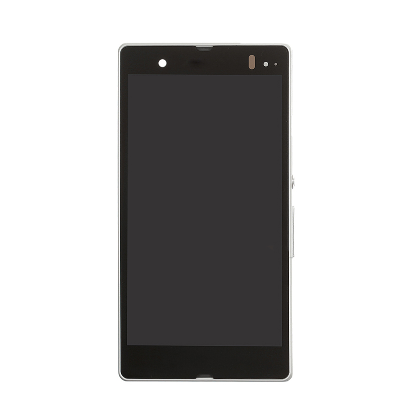 Lcd Pantalla Para Sony L36h Con Marco Blanco